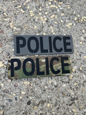 3 X 8 IDENTIFIER POLICE