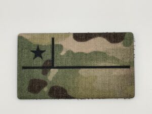 Flag of the Republic of Chile, 2/3.5 Inches.