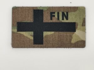 Flag of the Republic of Finland, 2/3.5 Inches.
