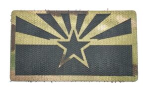 Flag of Arizona, 3/5 Inches.